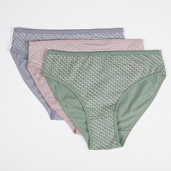 Printed Bikini Panties - Pack of 3