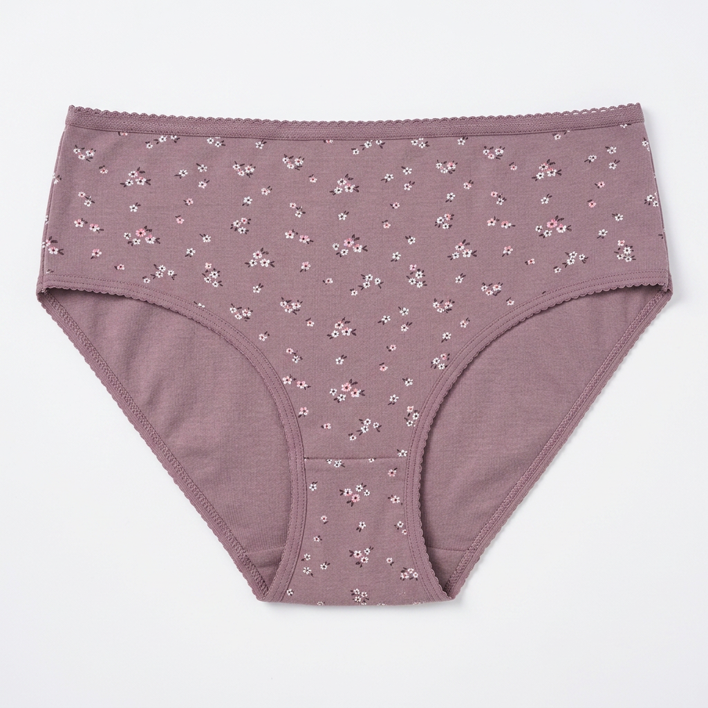 Cotton Printed Full Brief Panties - Pack of 3