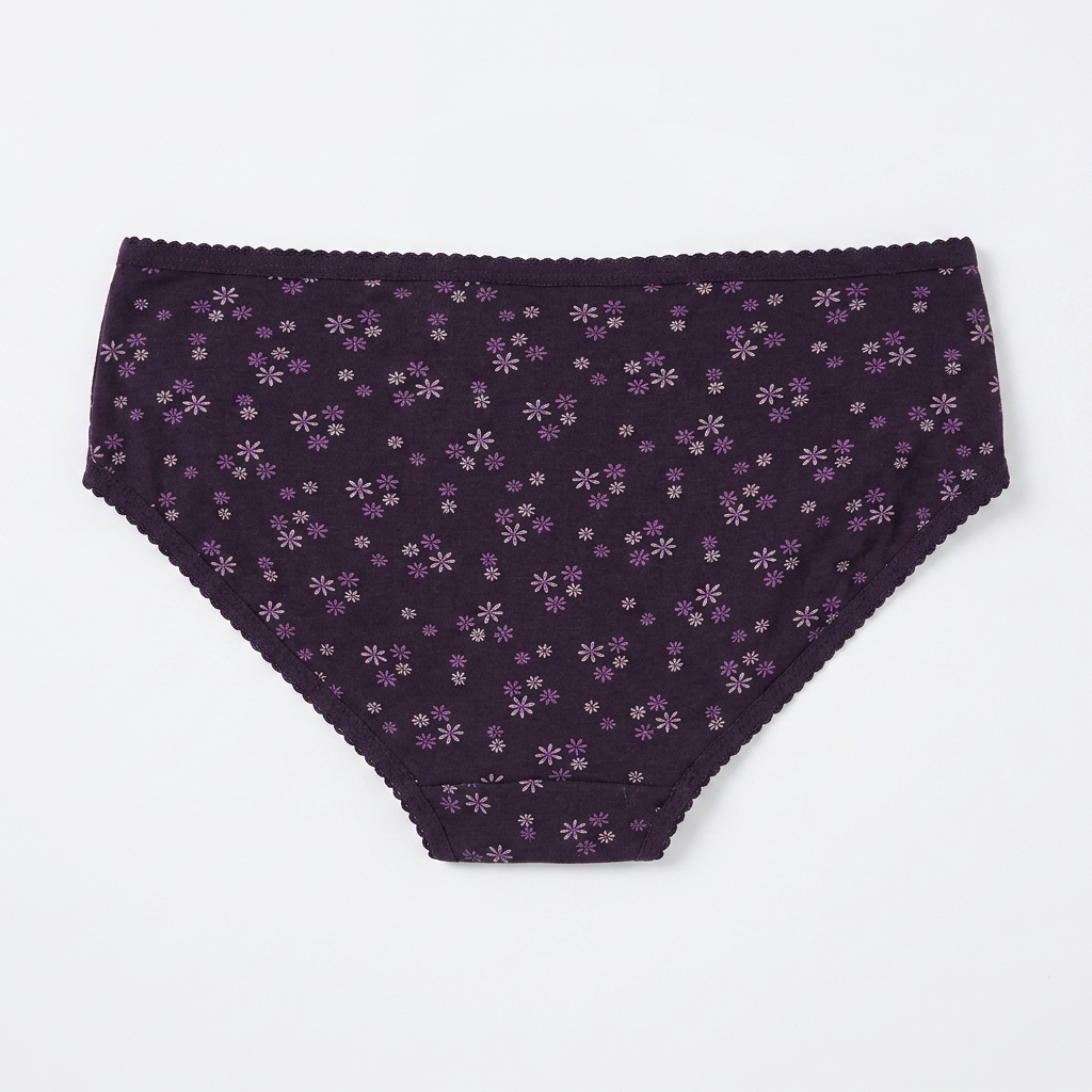 Cotton Printed Hipster Panties - Pack of 3