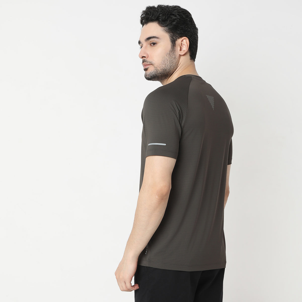 Regular Fit Jacquard T-Shirt