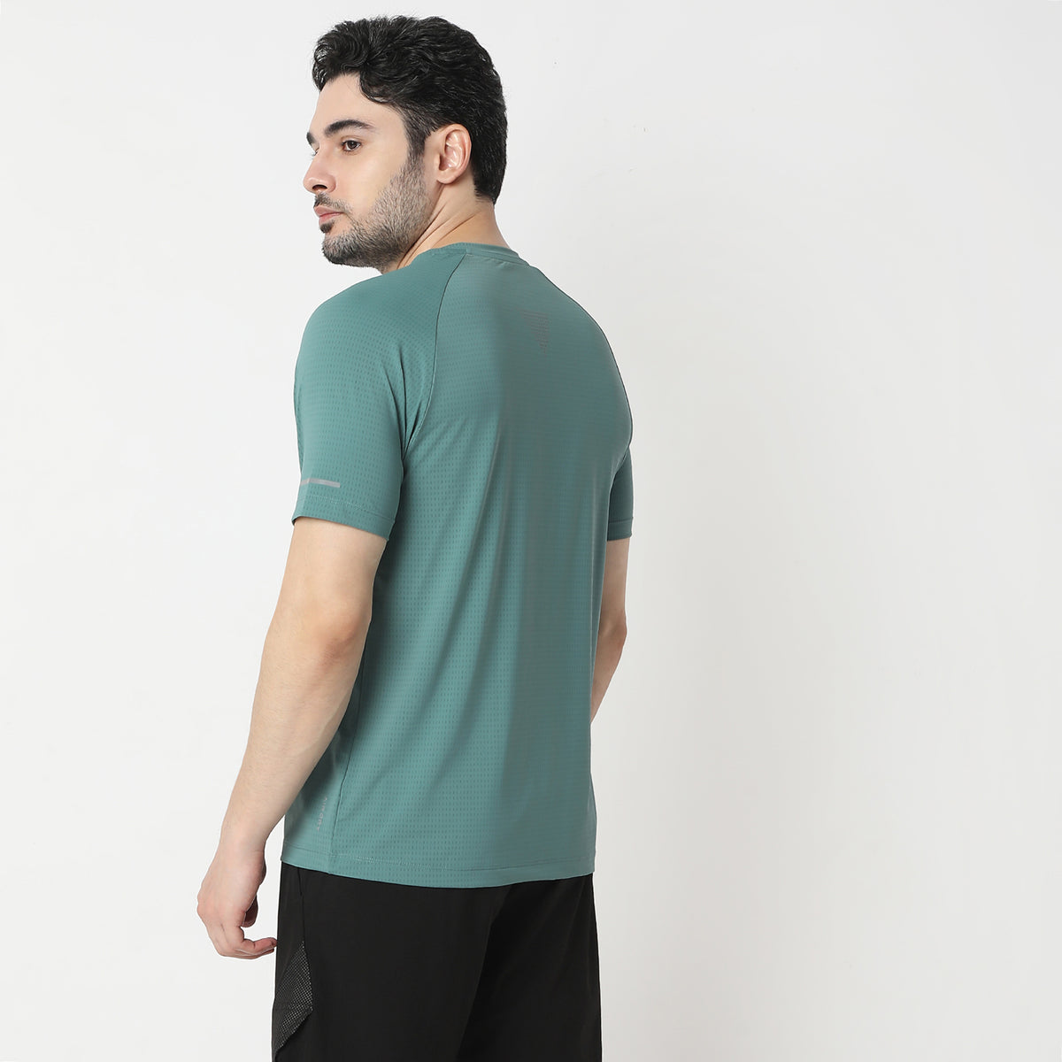 Regular Fit Jacquard T-Shirt