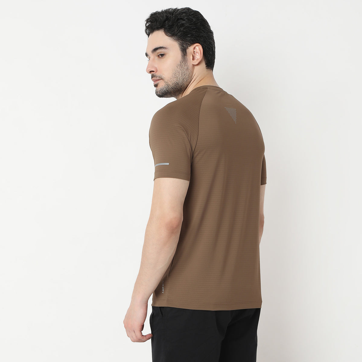 Regular Fit Jacquard T-Shirt