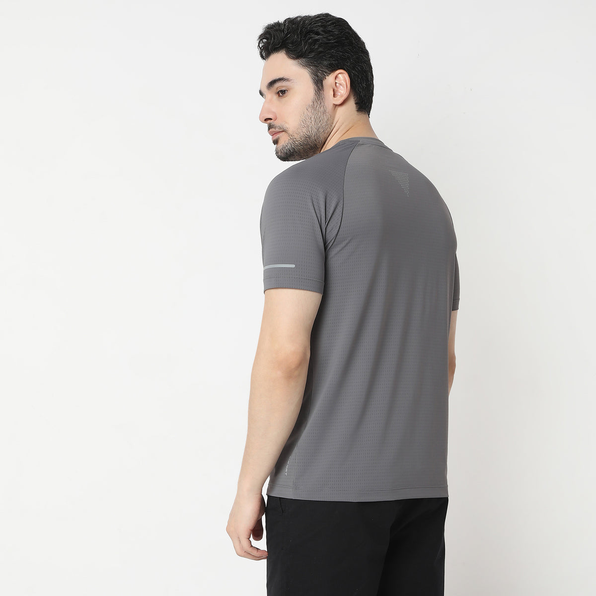 Regular Fit Jacquard T-Shirt