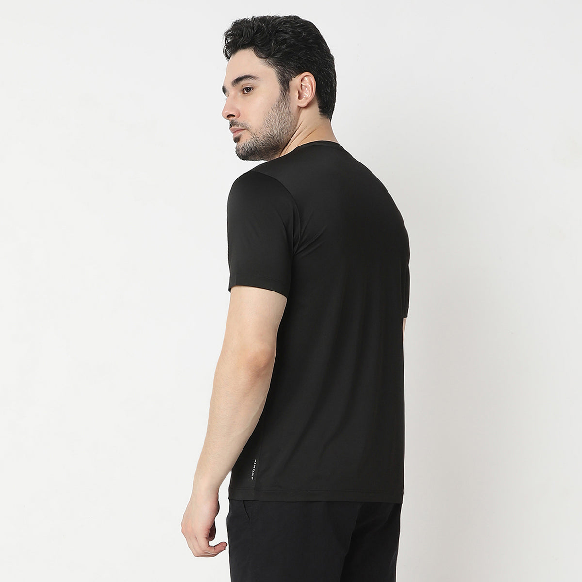 Regular Fit Jacquard T-Shirt