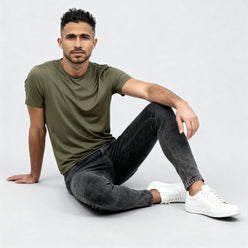 Regular Fit Jacquard T-Shirt