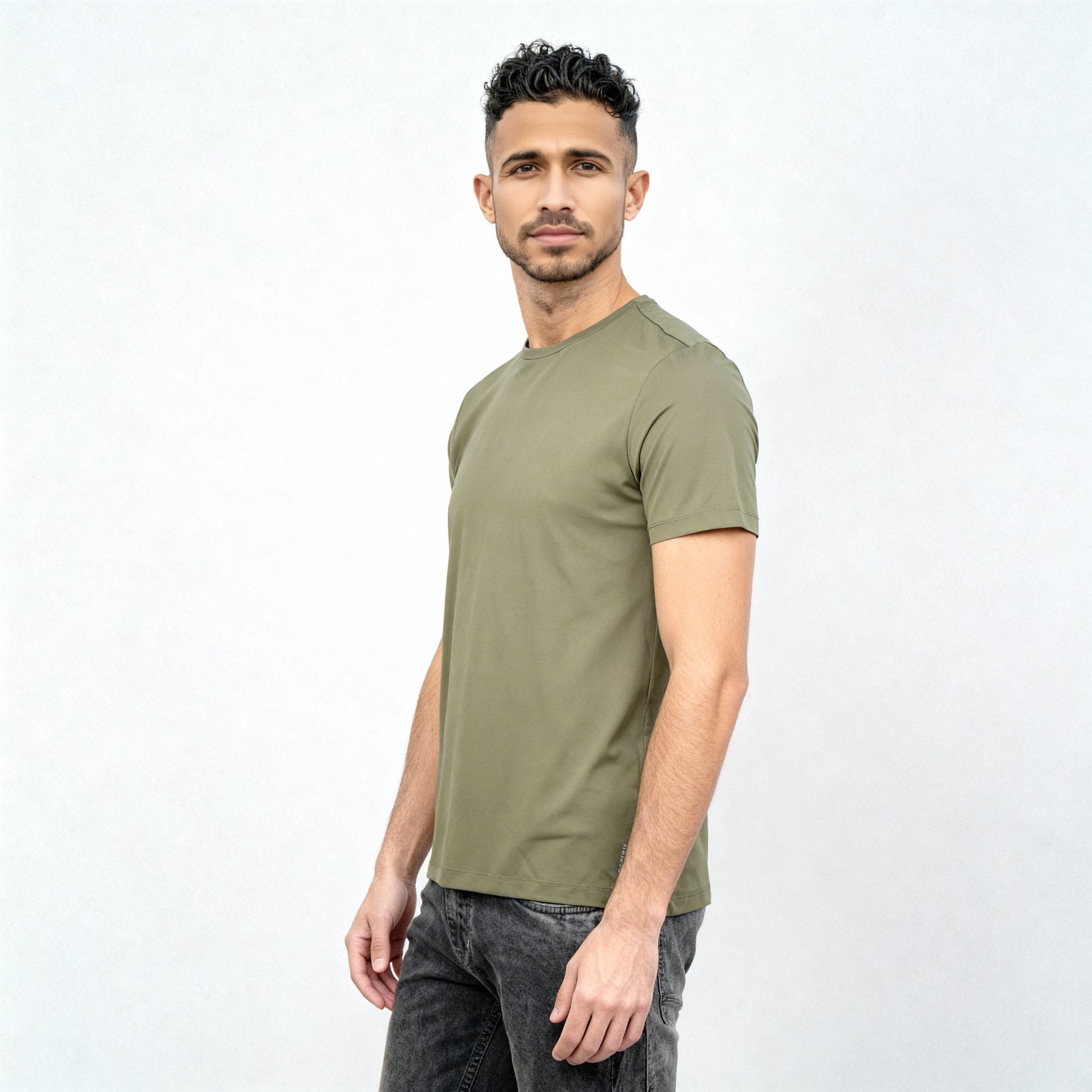 Regular Fit Jacquard T-Shirt