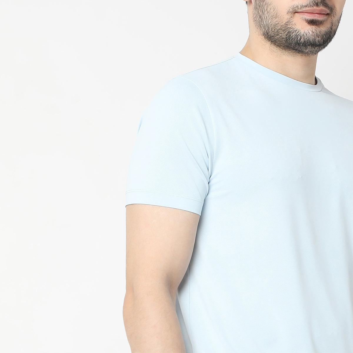 Regular Fit Jacquard T-Shirt