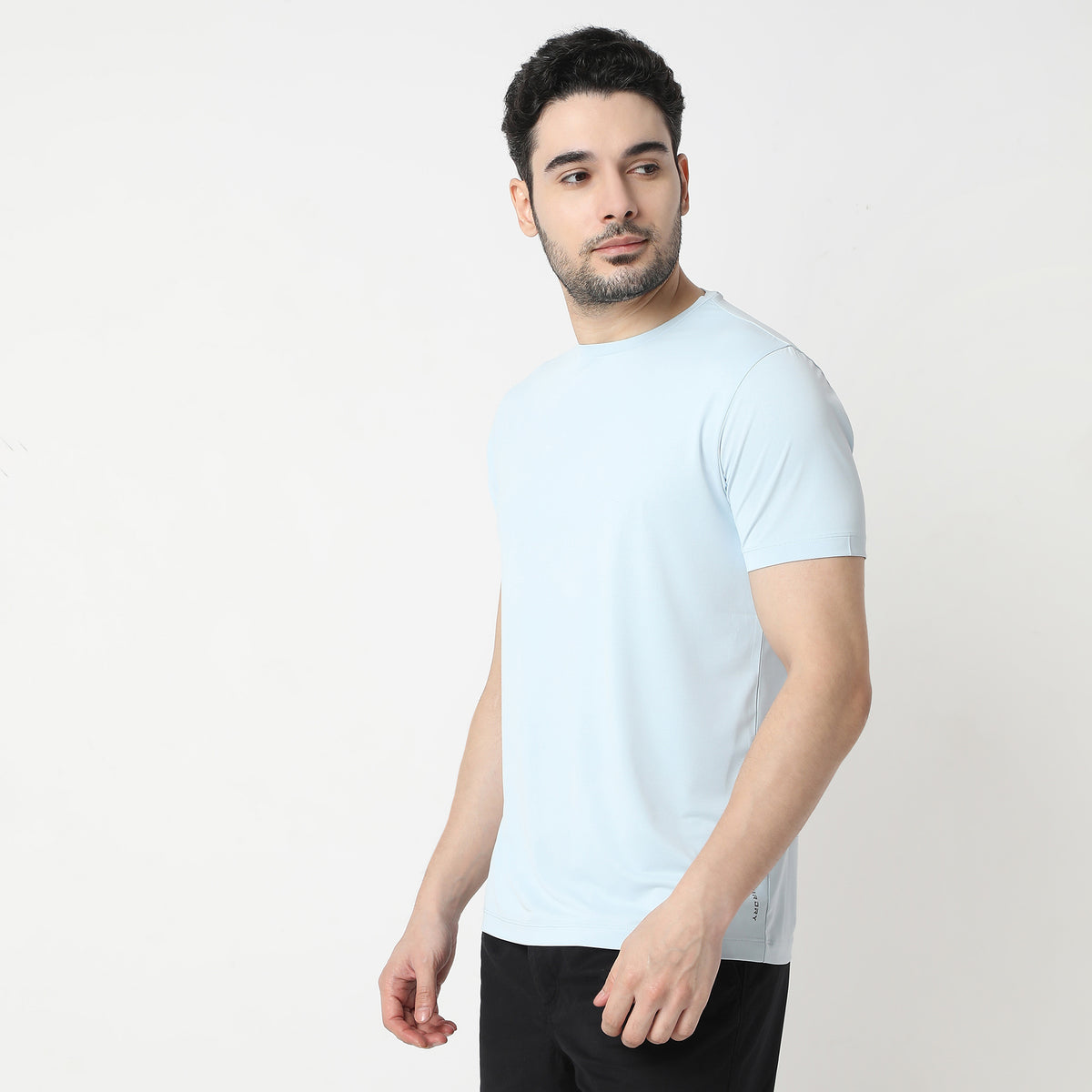 Regular Fit Jacquard T-Shirt