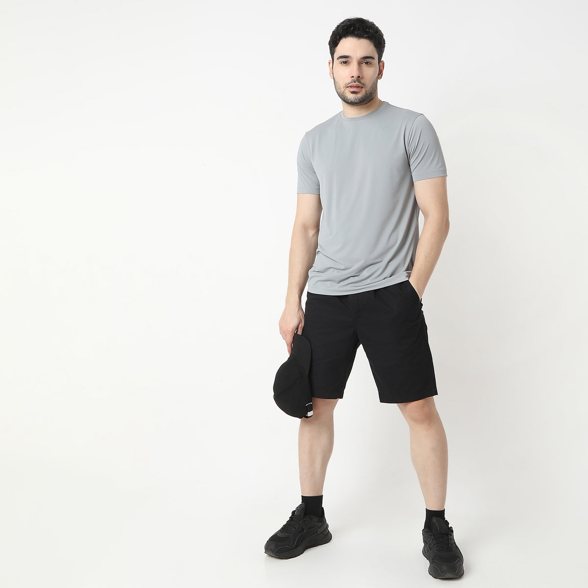 Regular Fit Jacquard T-Shirt