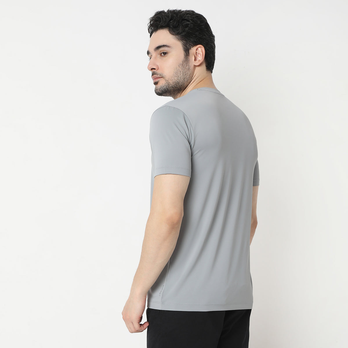 Regular Fit Jacquard T-Shirt