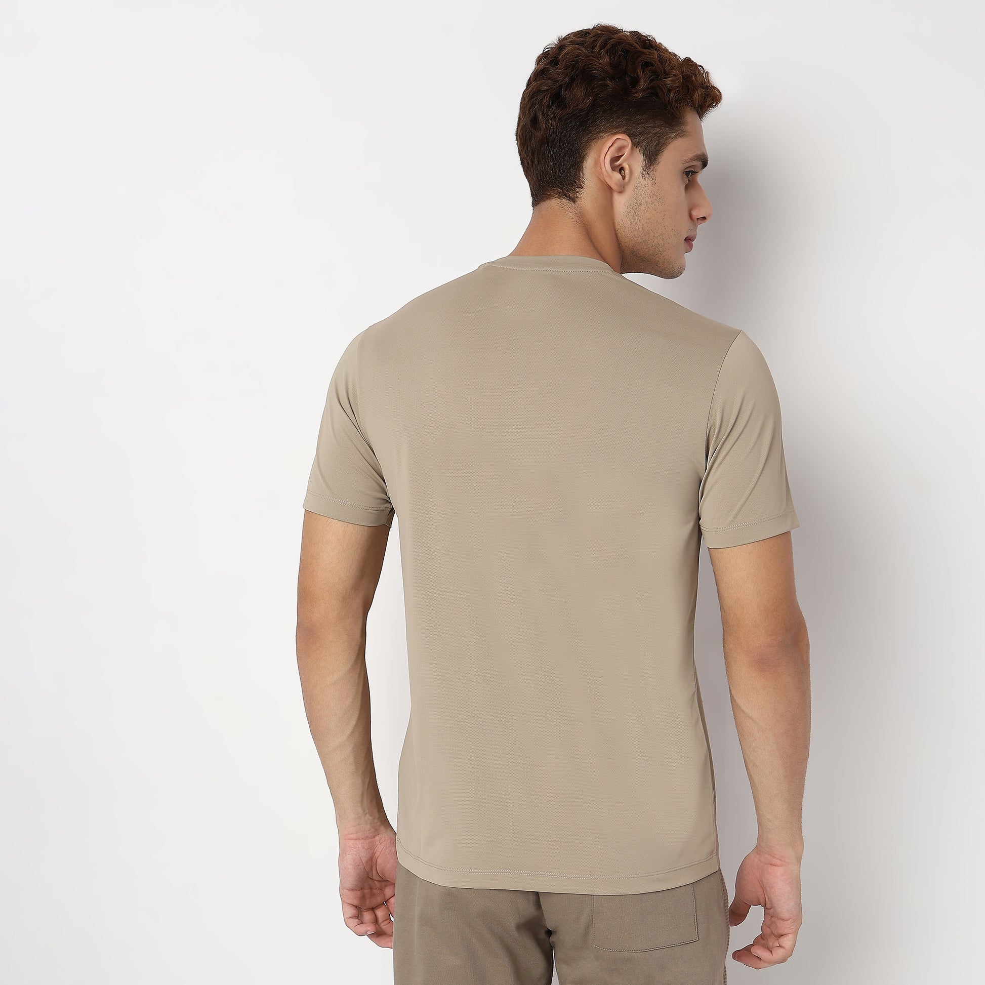 Regular Fit Jacquard T-Shirt