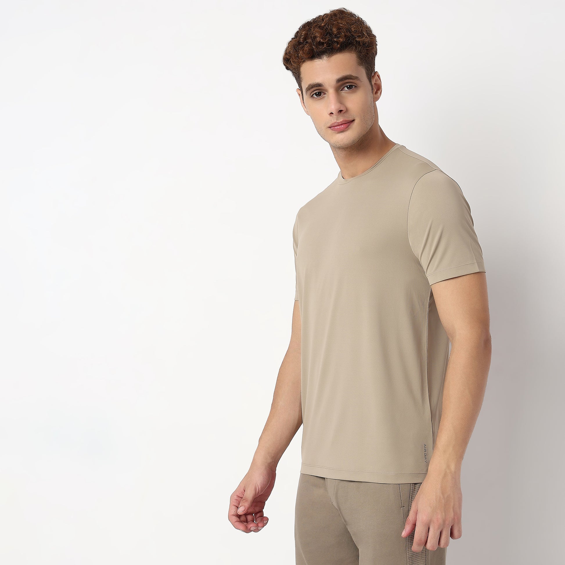 Regular Fit Jacquard T-Shirt