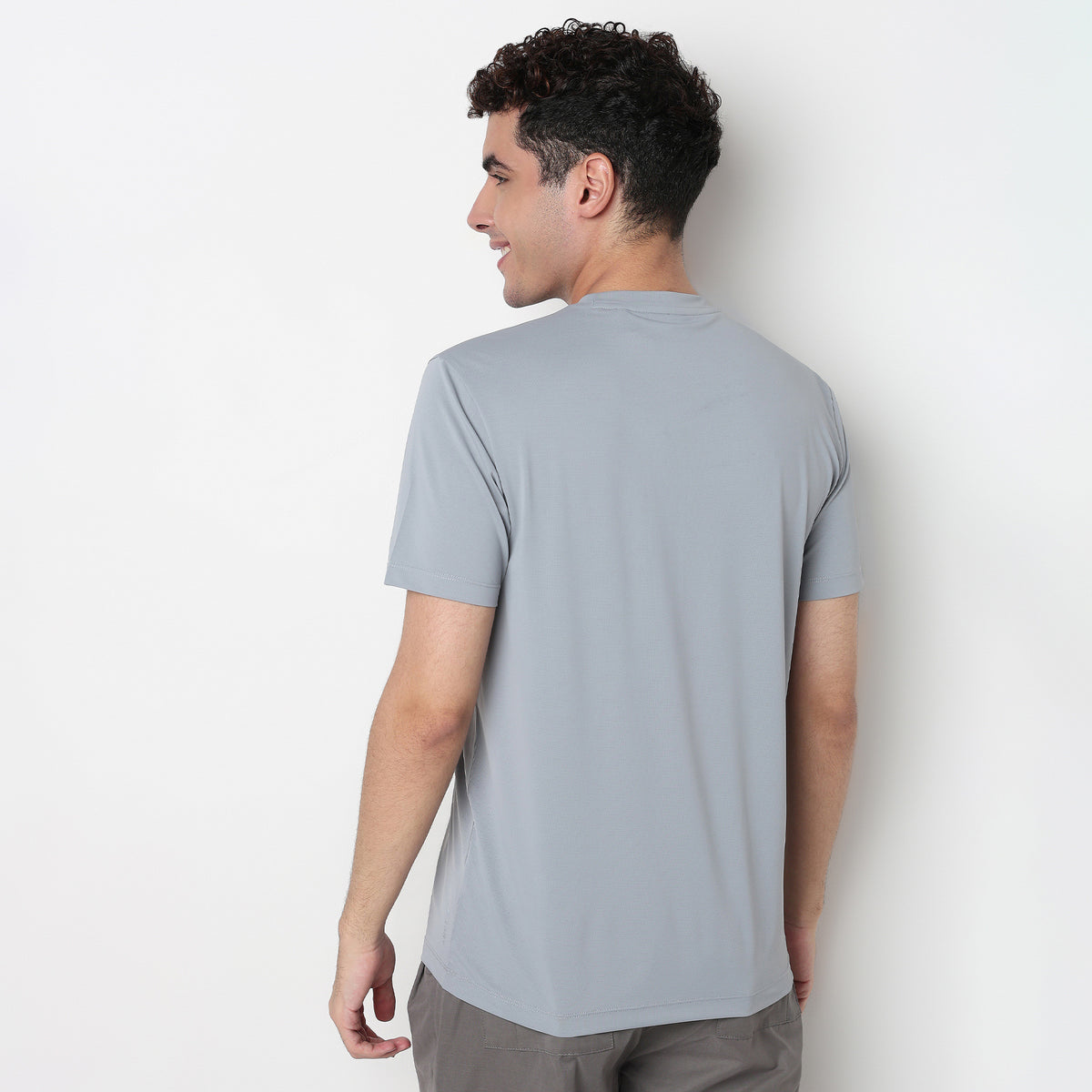 Regular Fit Jacquard T-Shirt