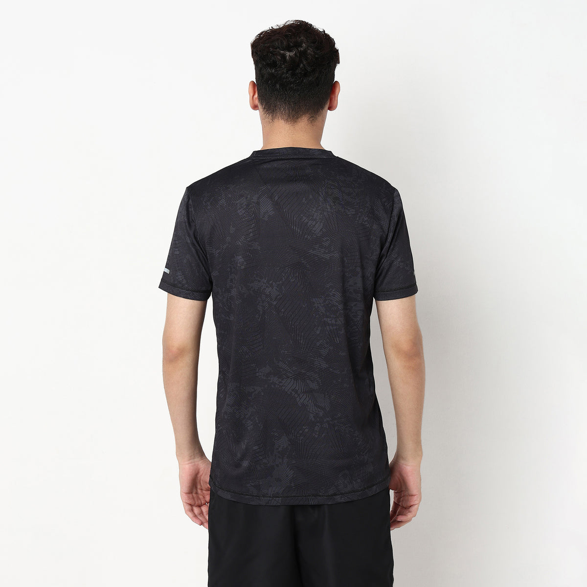 Regular Fit Jacquard T-Shirt