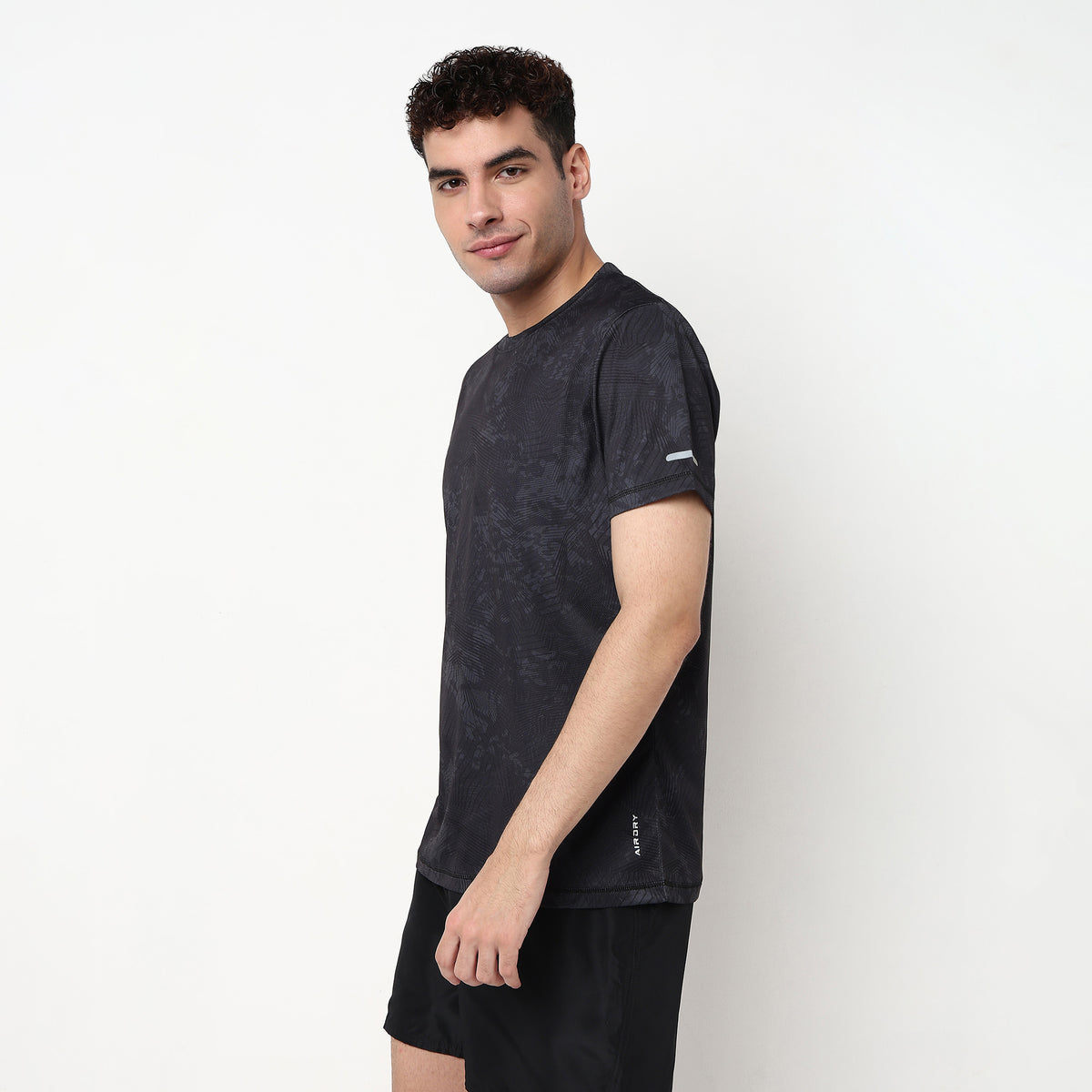 Regular Fit Jacquard T-Shirt