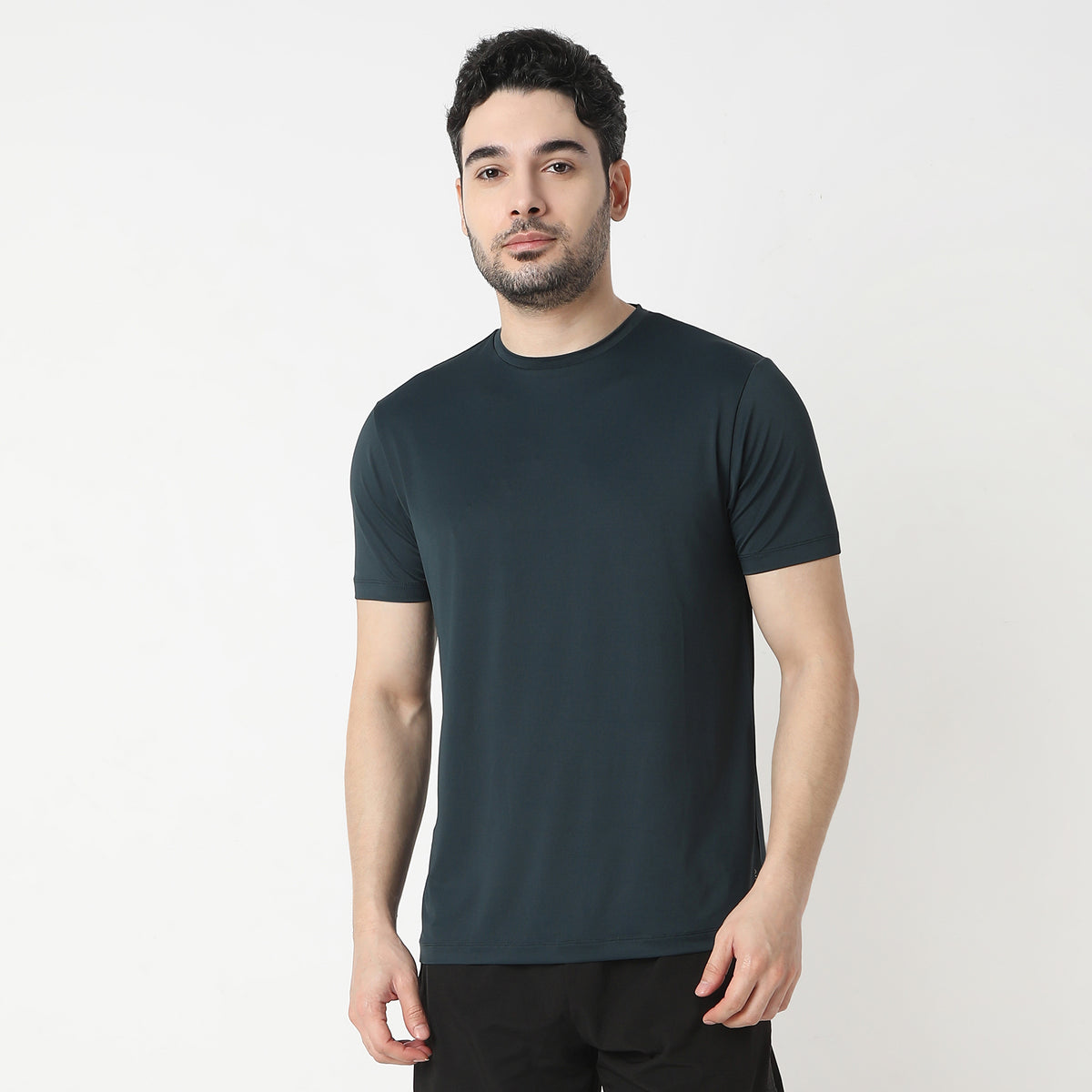 Regular Fit Jacquard T-Shirt