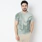 Regular Fit All Over Print Crew Neck T-Shirt