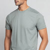 Structured Crew Neck T-Shirt