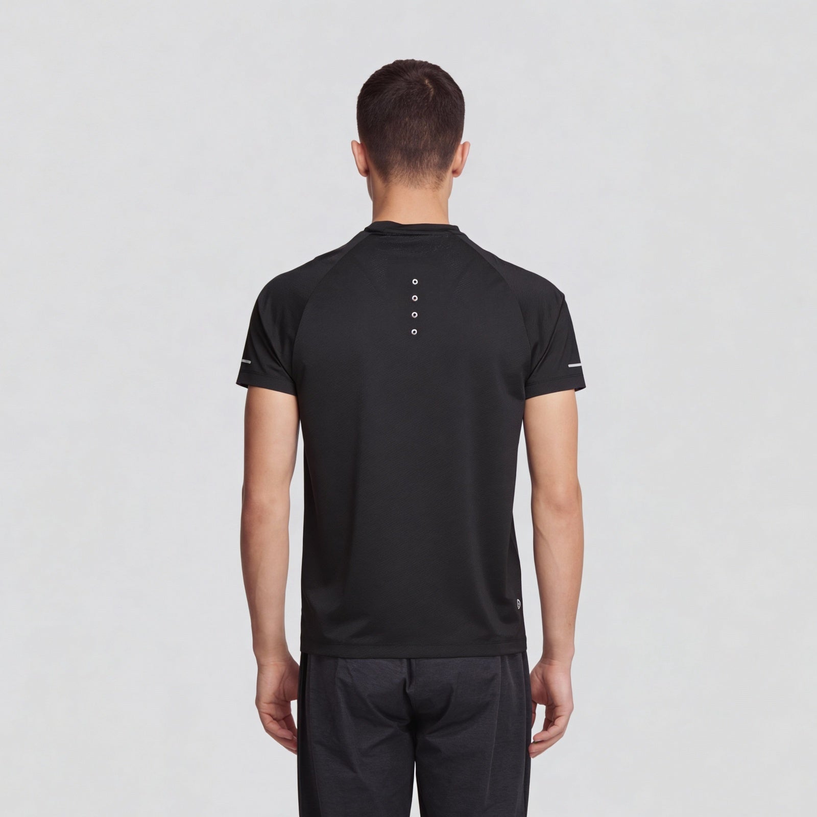 Structured Crew Neck T-Shirt