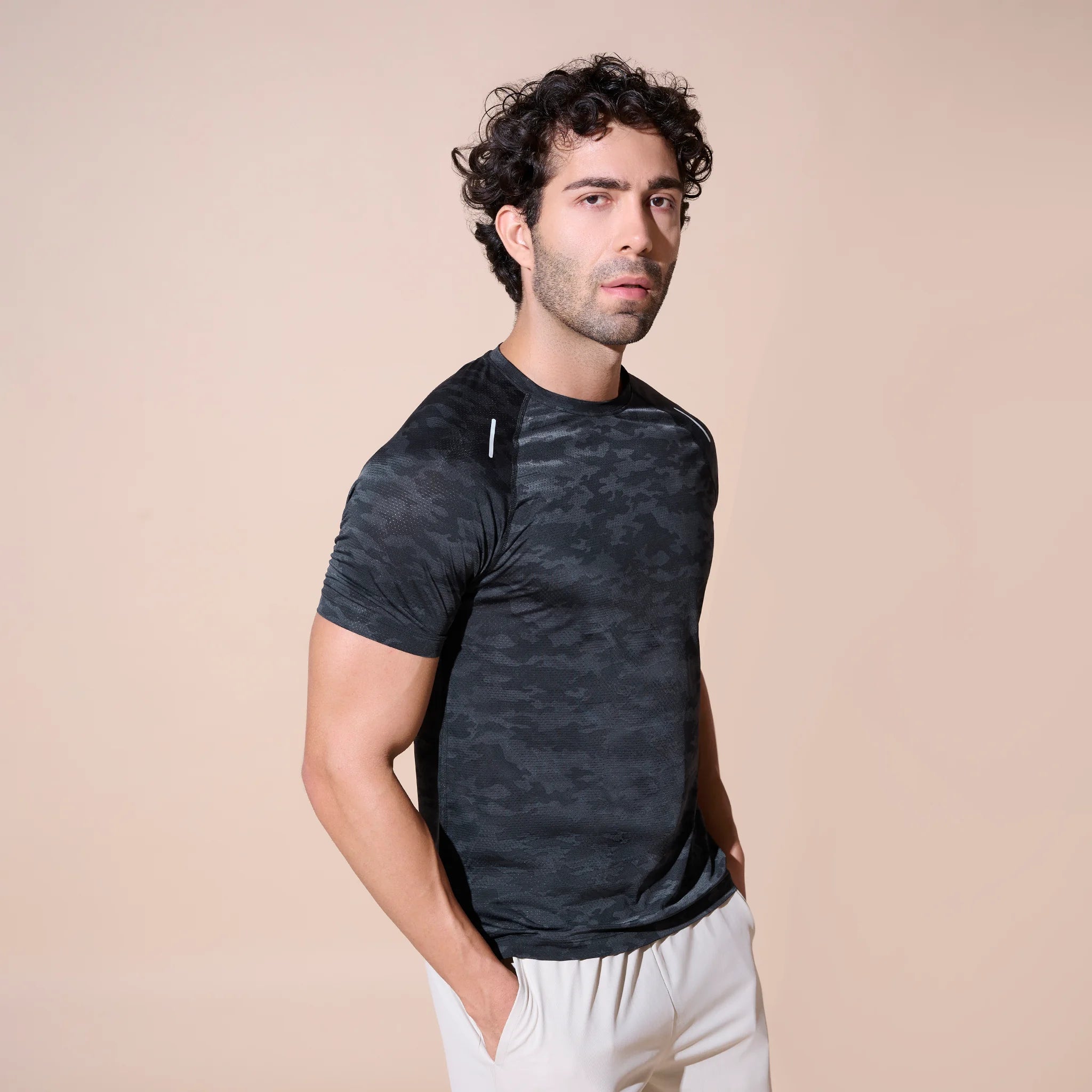 Dynamax Tee – Airdry® – All Over Print Tee with Stretch Comfort