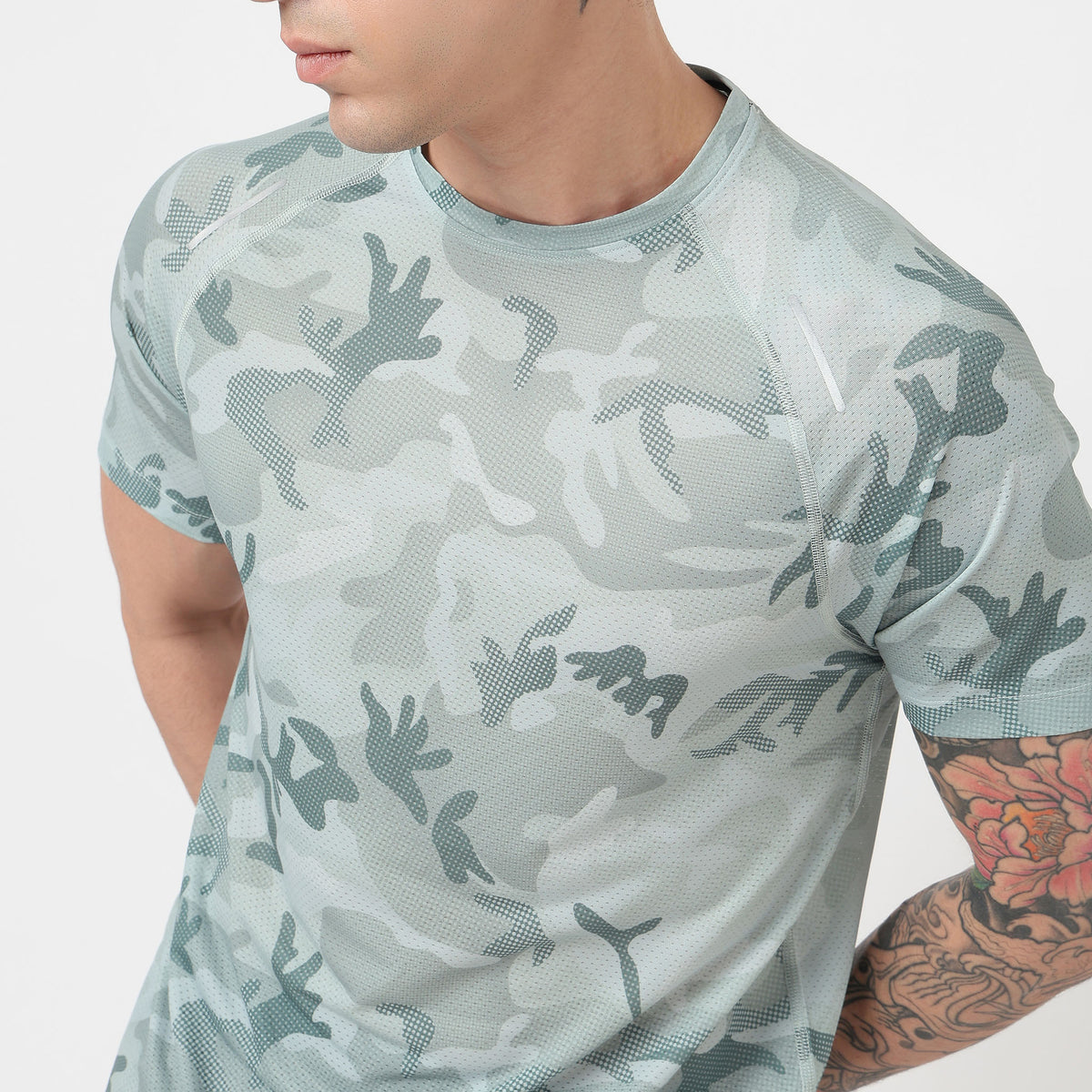 Airdry® Dynamax Tee All Over Print Tee with Stretch Comfort