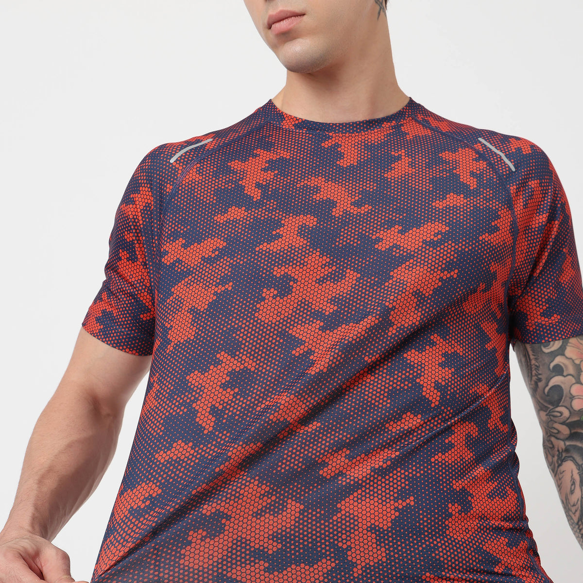Airdry® Dynamax Tee All Over Print Tee with Stretch Comfort