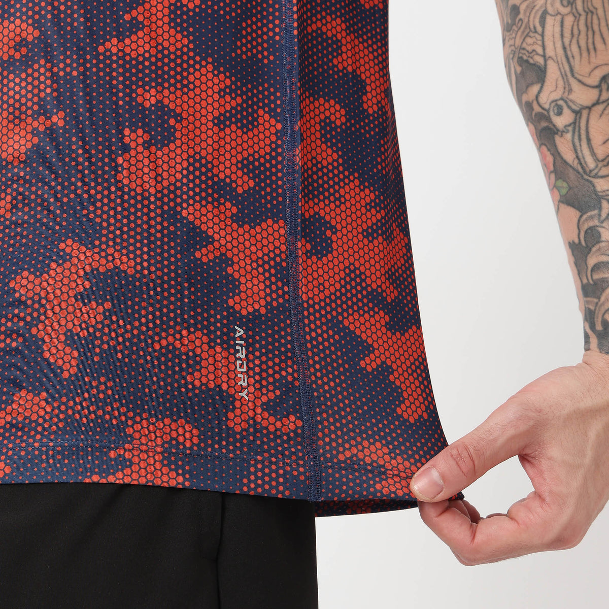 Airdry® Dynamax Tee All Over Print Tee with Stretch Comfort