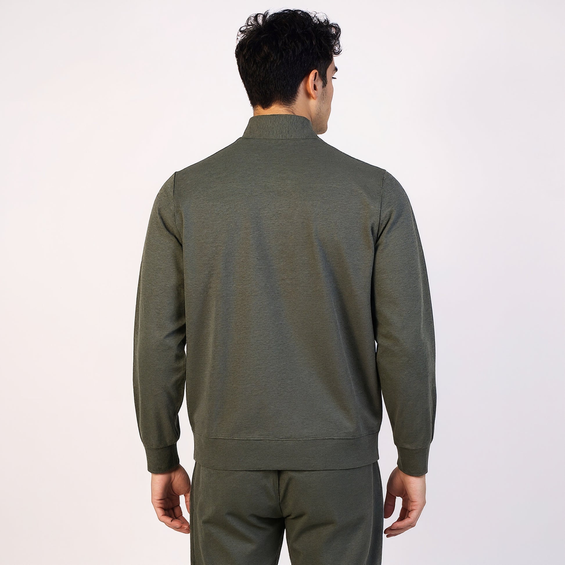 Air jack Solid High Neck Jacket