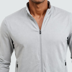 Air jack Solid High Neck Jacket