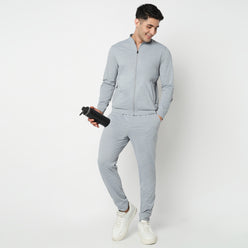 Air jack Solid High Neck Jacket