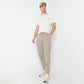 Regular Fit Solid Mid Rise Trackpants