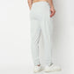 Regular Fit Solid Mid Rise Trackpants