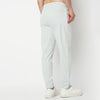 Regular Fit Solid Mid Rise Trackpants
