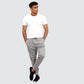 Regular Fit Solid Mid Rise Trackpants