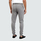 Regular Fit Solid Mid Rise Trackpants