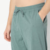 Regular Fit Solid Mid Rise Trackpants