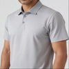 Knitted Solid Air Polo T-Shirt