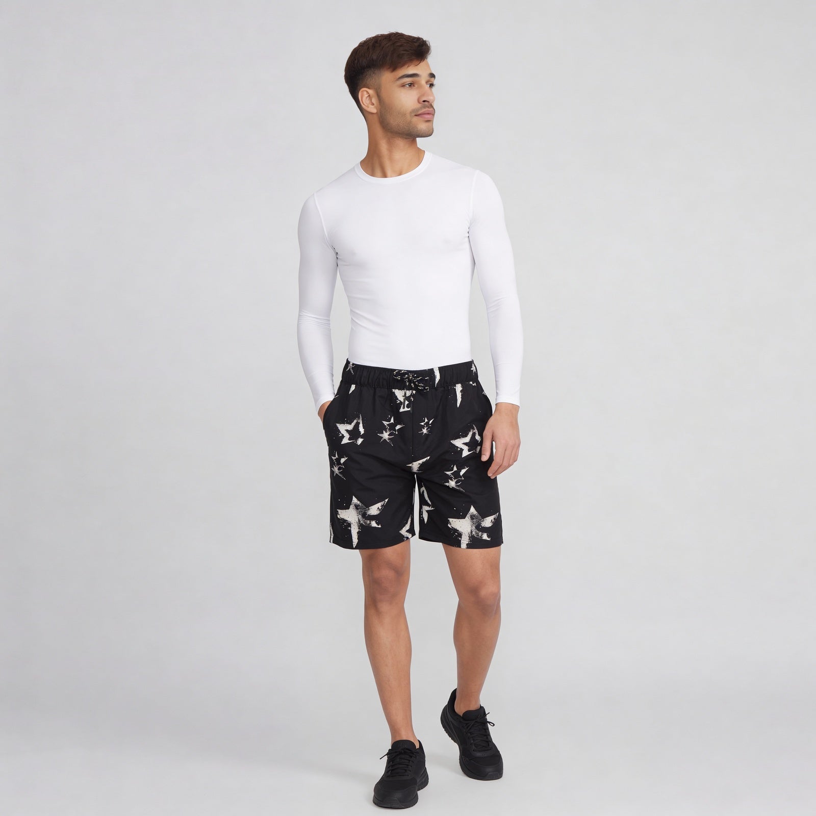 Printed Air Dry Surfer Shorts