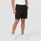 Solid Mid Rise Flex shorts