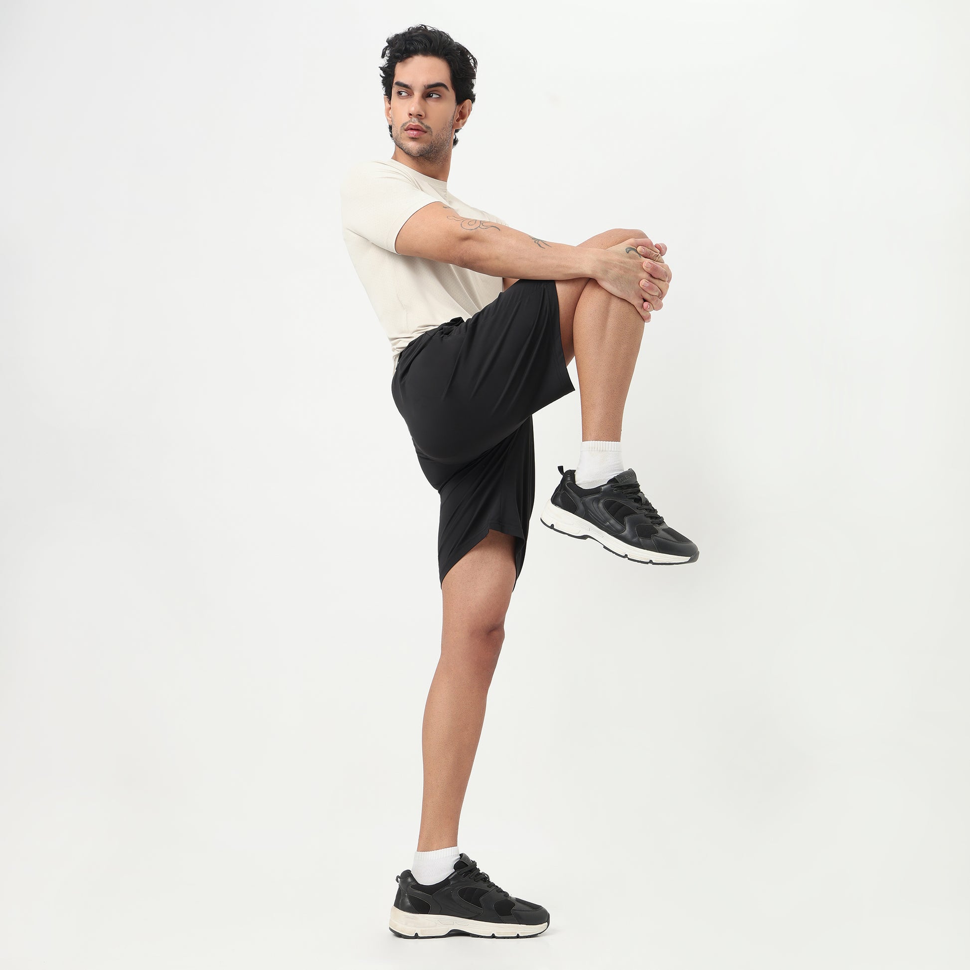Flxshorts – Airdry® – Solid Woven Mid Rise Shorts