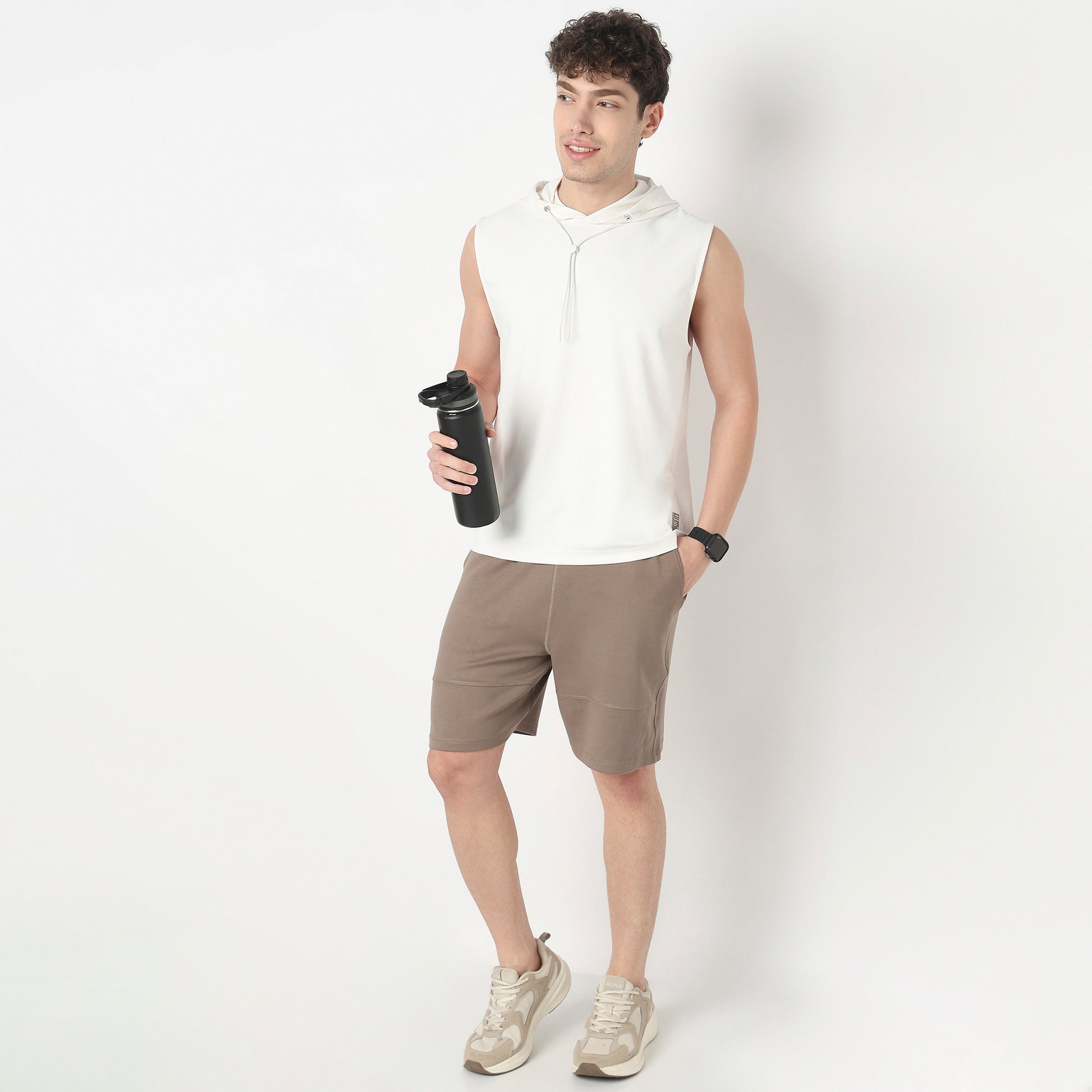 Oversize Jacquard Hoodie Uplifter Sweatshirt