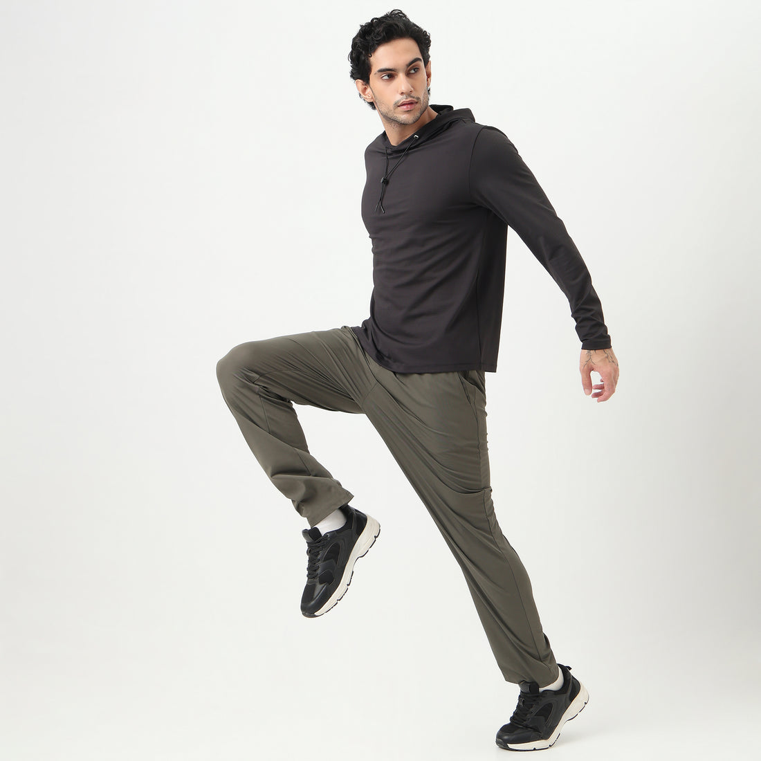 Uplifter – Airdry® – Oversize Hoodie with Stretch Training Fit