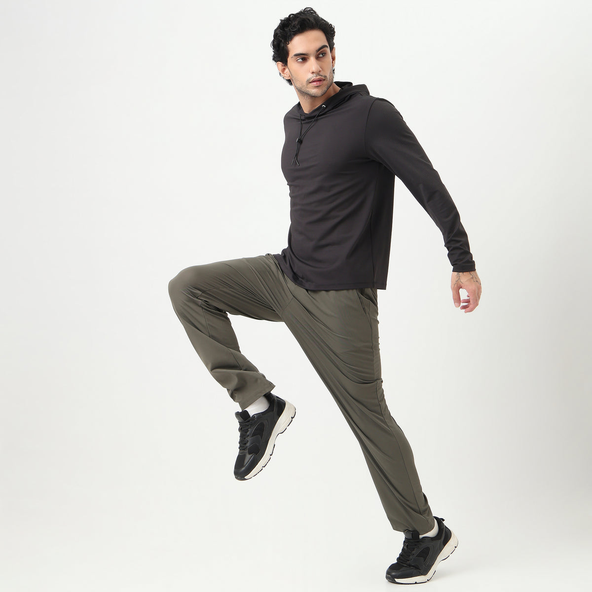 Uplifter – Airdry® – Oversize Hoodie with Stretch Training Fit