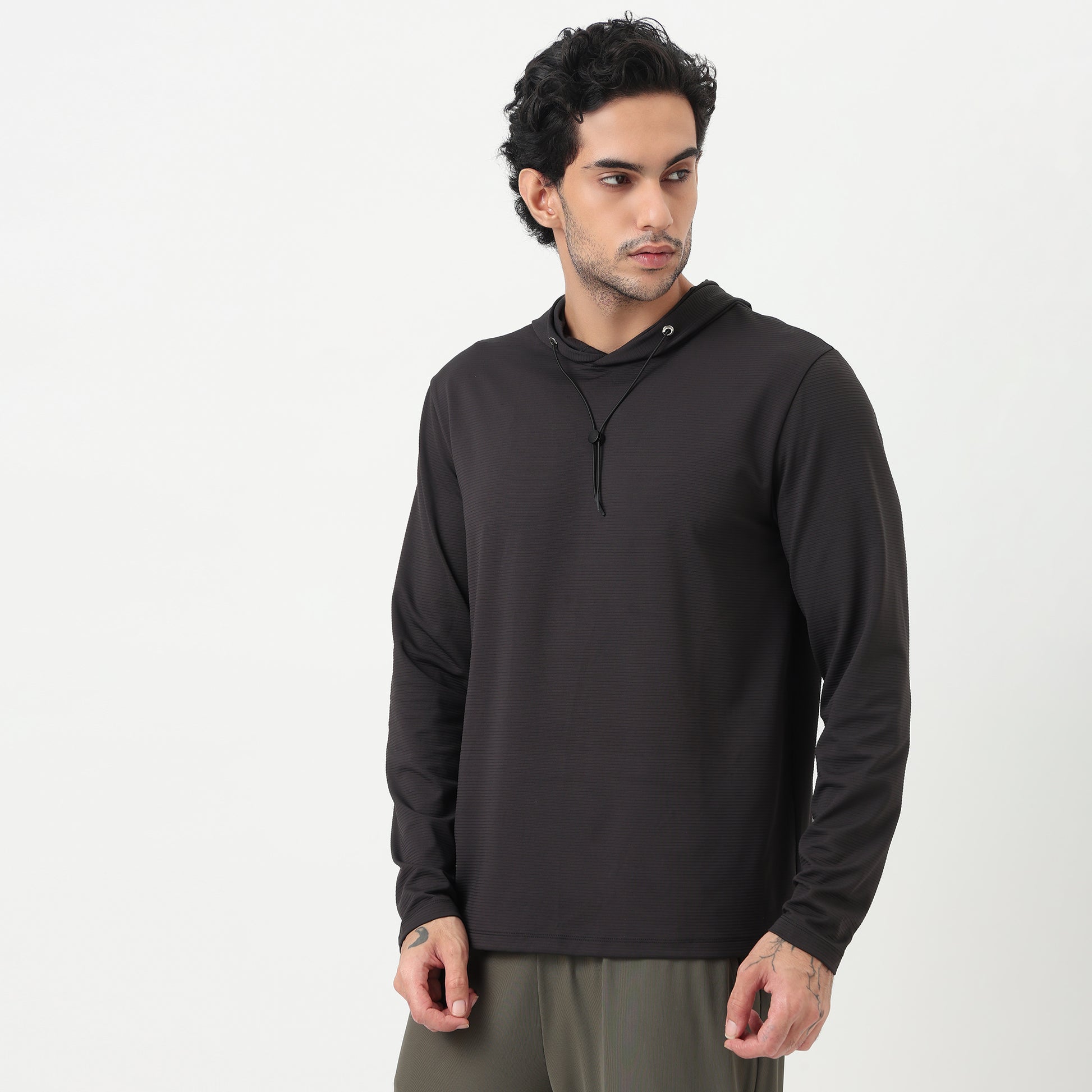 Uplifter – Airdry® – Oversize Hoodie with Stretch Training Fit