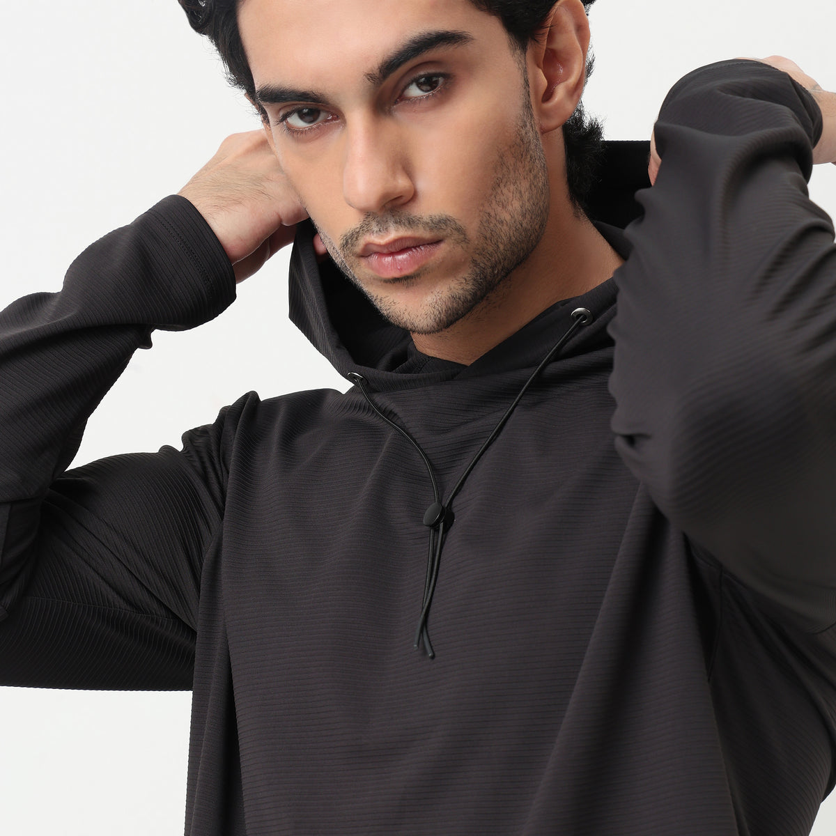 Uplifter – Airdry® – Oversize Hoodie with Stretch Training Fit