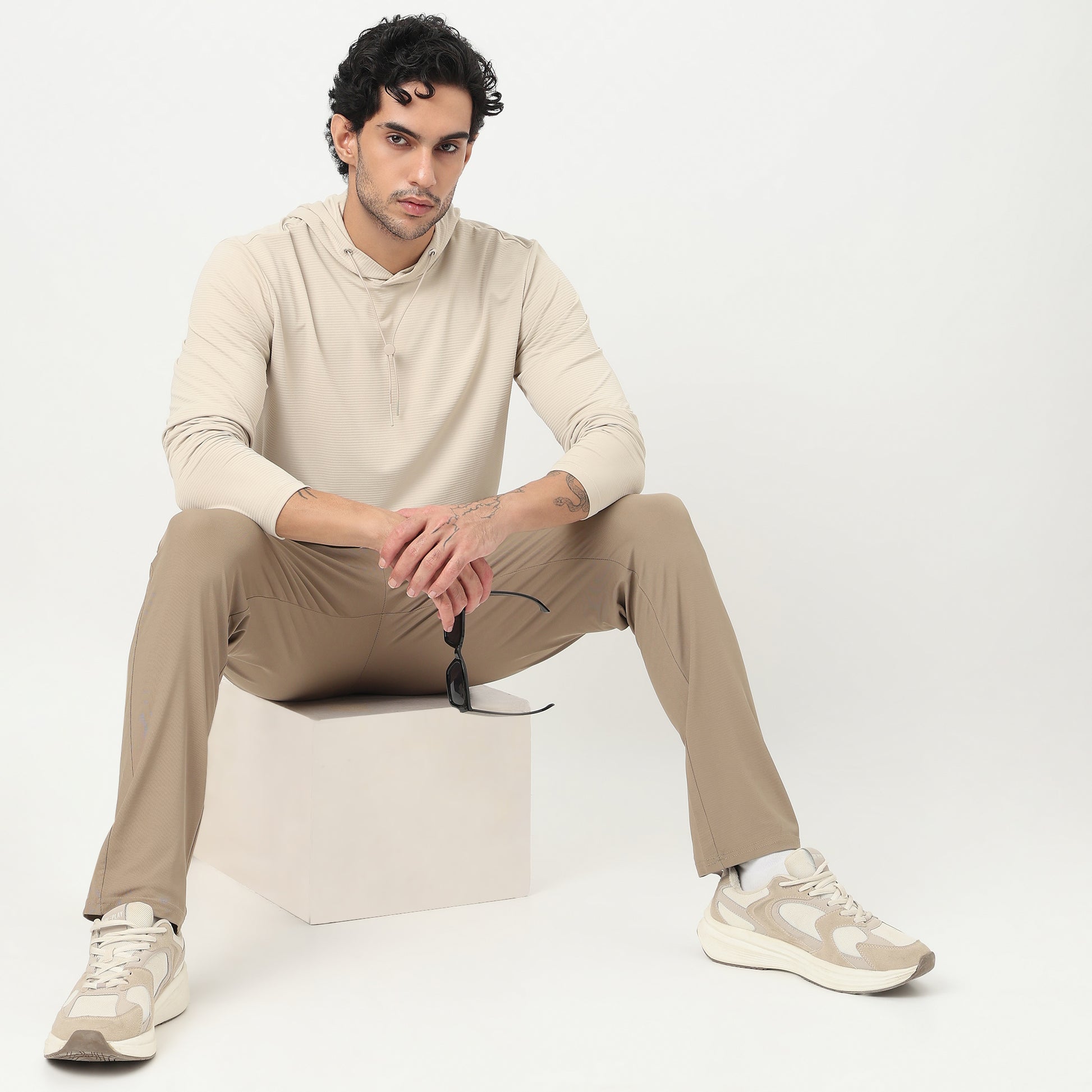 Uplifter – Airdry® – Oversize Hoodie with Stretch Training Fit