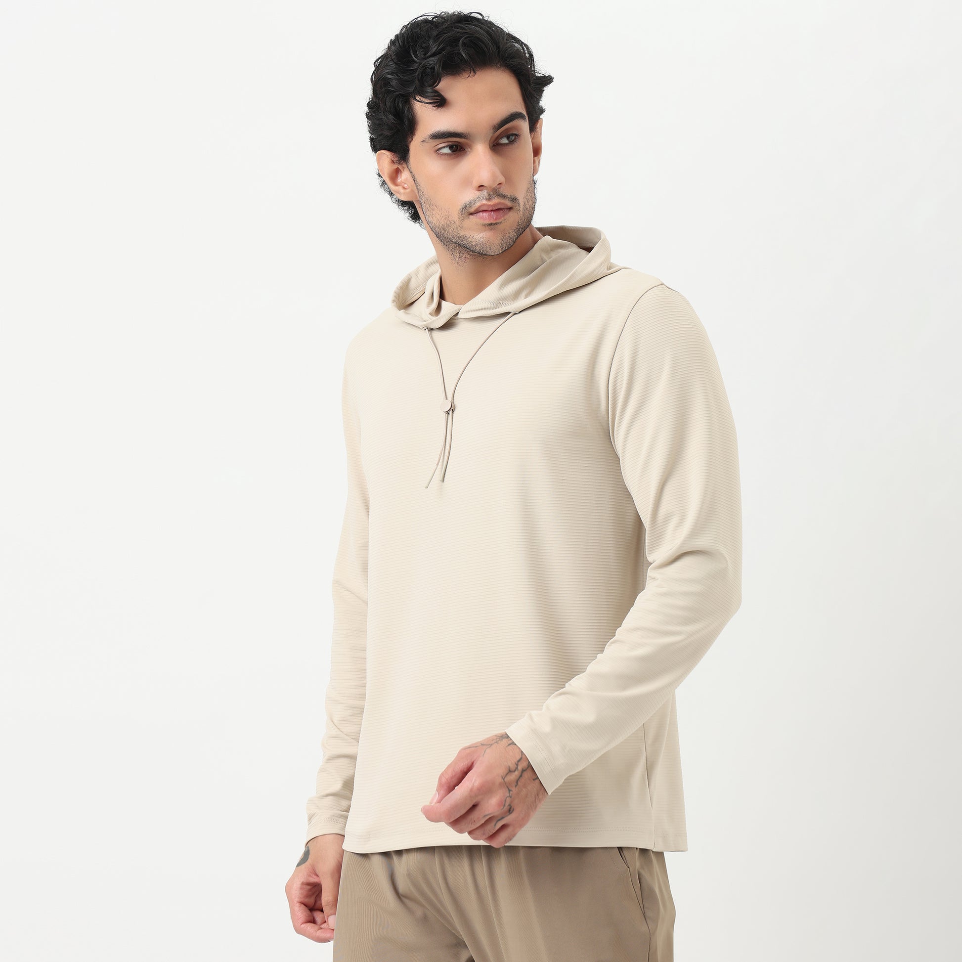 Uplifter – Airdry® – Oversize Hoodie with Stretch Training Fit