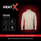 Heat-X Polair Fleece High Neck Sweatshirt- Comfort Stretch & Superior Heat Control
