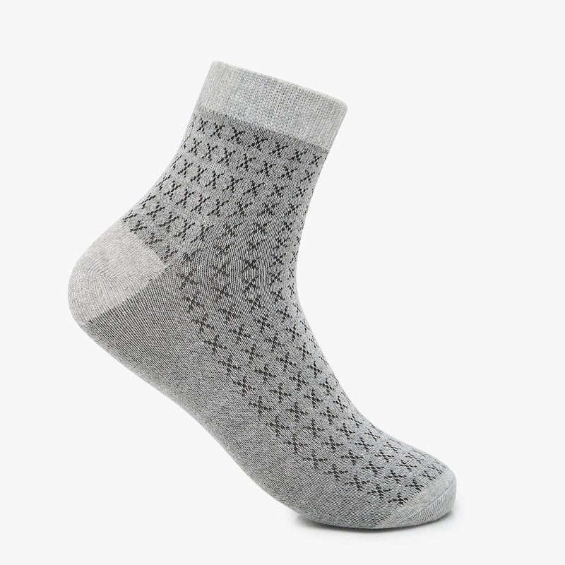 Men Wearing Assorted Free Size Socks