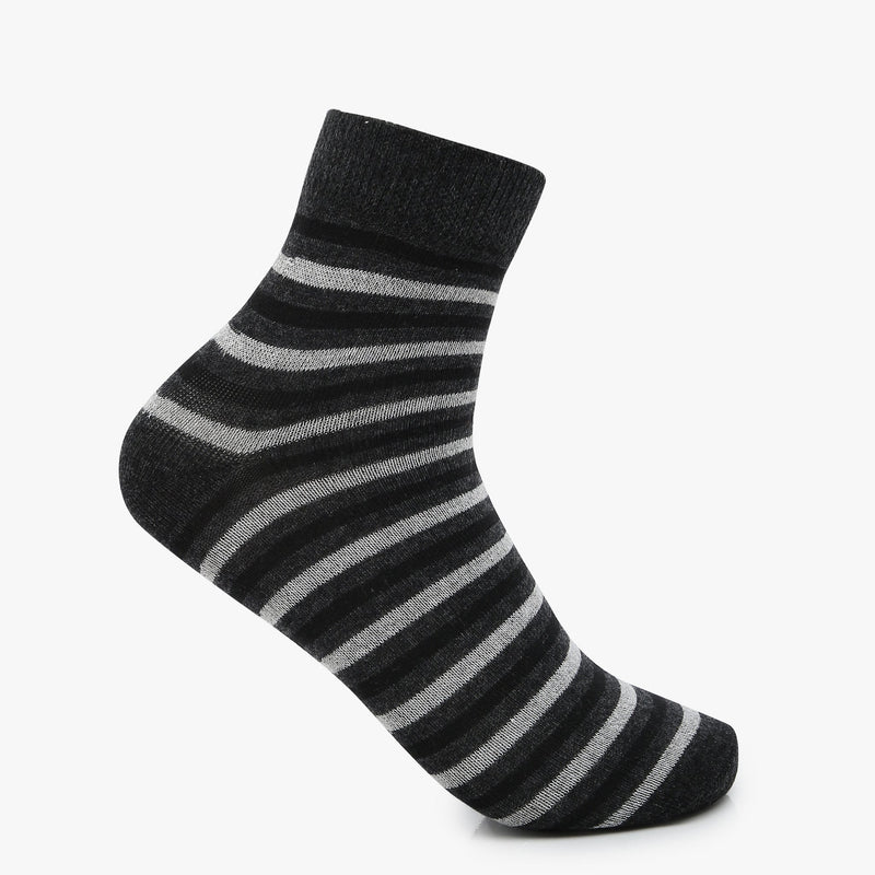 Men Wearing Assorted Free Size Socks